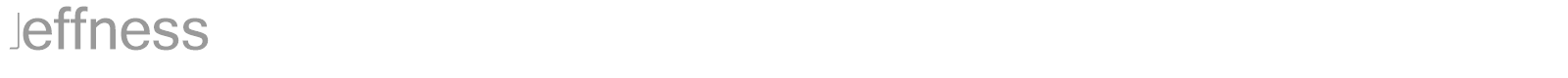 Jeffness font preview