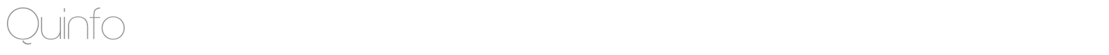 Quinfo font preview