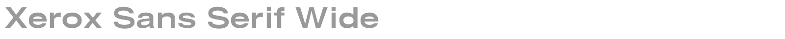 Xerox Serif Wide font preview