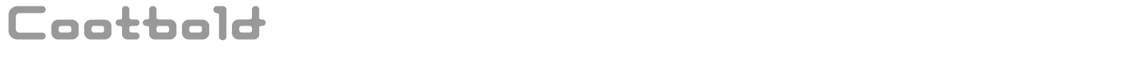 Cootlight font preview