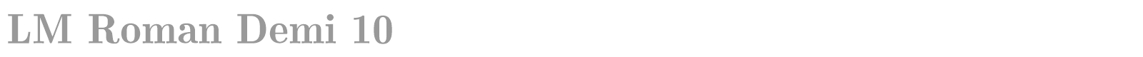 Latin Modern Roman Slanted font preview