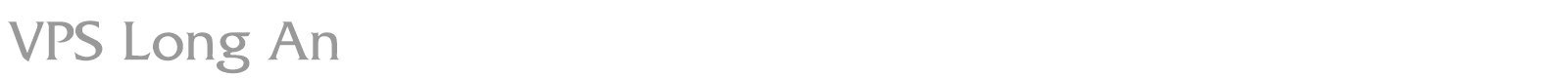 VPS Long An font preview