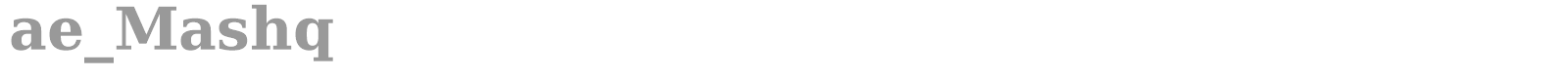 ae_Mashq font preview