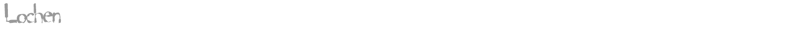 Lochen font preview