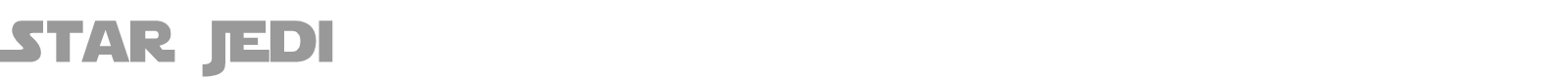 Star Jedi font preview