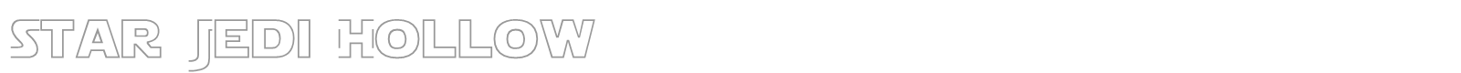 Star Jedi font preview