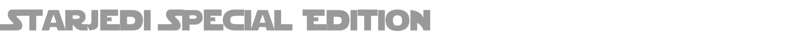 Star Jedi font preview