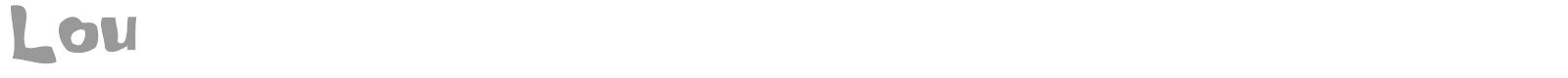 Lou font preview