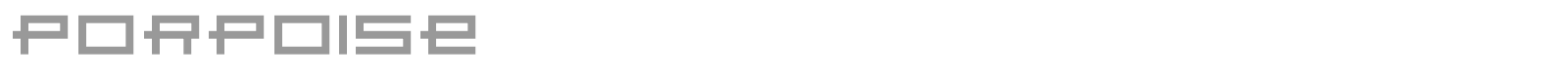 Porpoise font preview