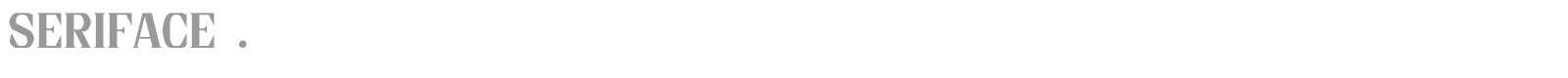 Seriface 2.0 font preview