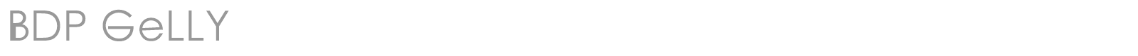 BDP GeLLY font preview