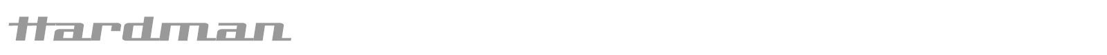 Hardman font preview
