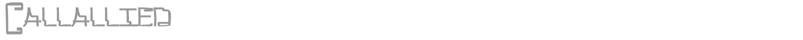 Callalied font preview