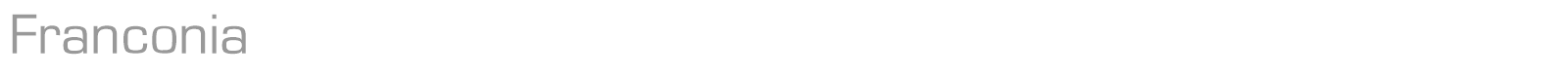 Franconia font preview
