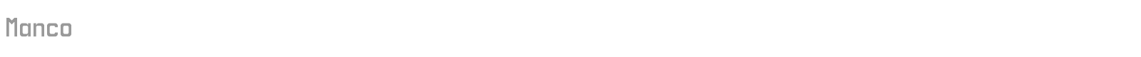 Manco font preview