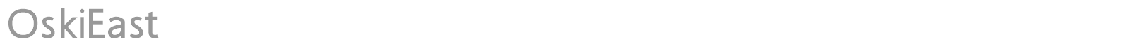 OskiEast font preview