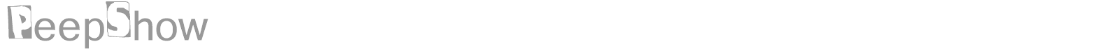 Peepshow font preview