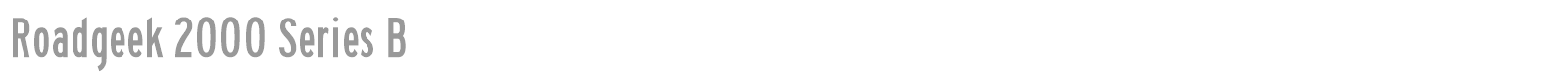 Roadgeek 2000 Series C font preview