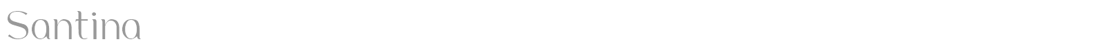 Santina font preview