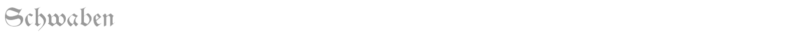 Schwaben font preview