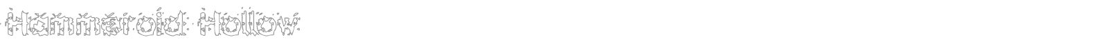 Hammeroid font preview