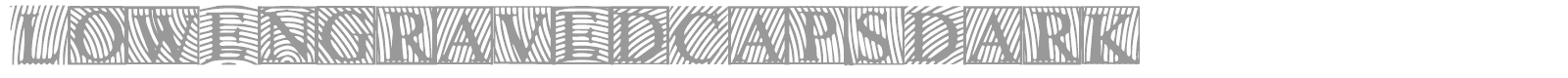 Low Engraved font preview