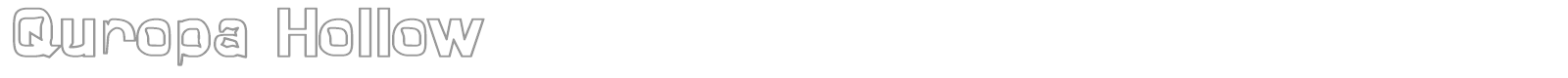 Quropa font preview