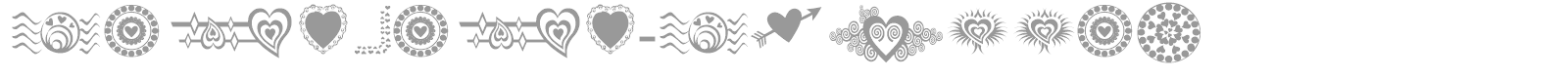 Sexy Rexy Smitten font preview