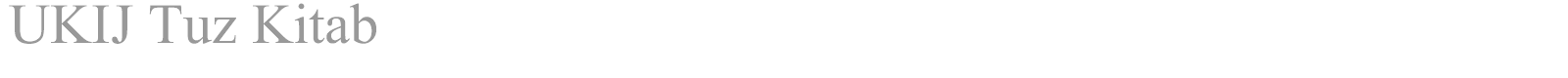 UKIJ Tuz Kitab font preview