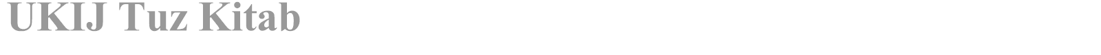 UKIJ Tuz Kitab font preview