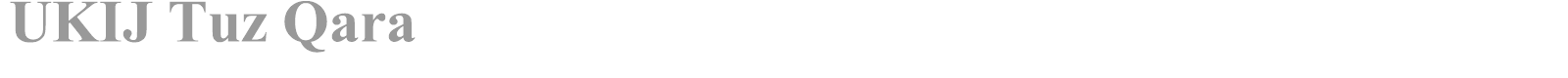 UKIJ Tuz Qara font preview