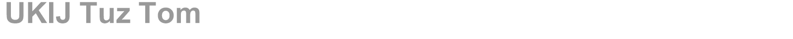 UKIJ Tuz Tom font preview
