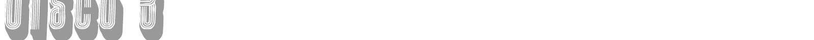Disco font preview