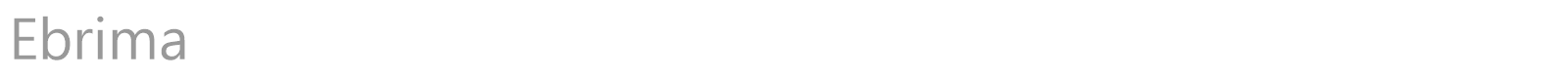 Ebrima font preview