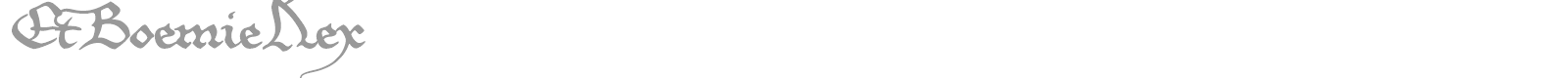 Et Boemie Rex font preview