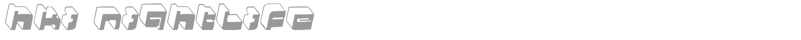 HKI Metropol font preview