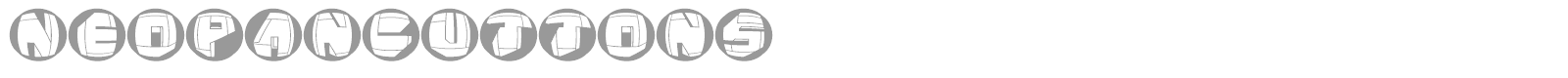 Neo Pangaia font preview