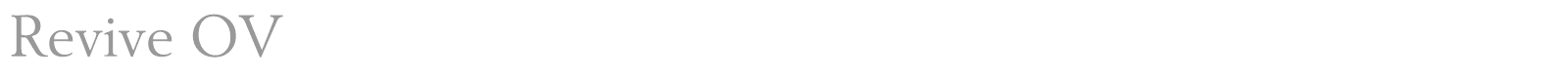 Revive OV font preview