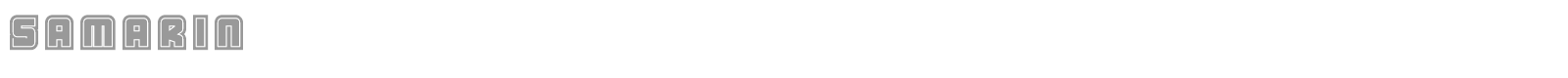 Samarin font preview