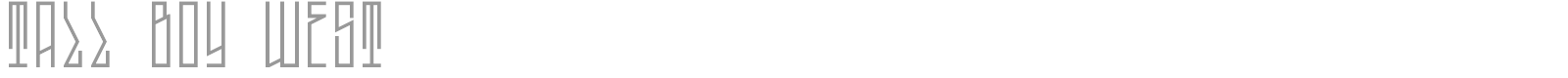 Tall Boy West font preview