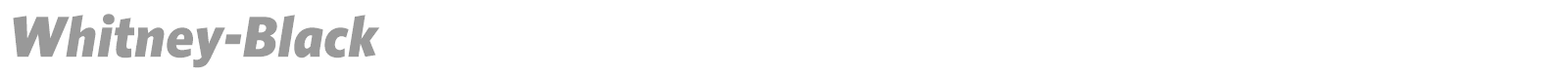 Whitney-Black font preview
