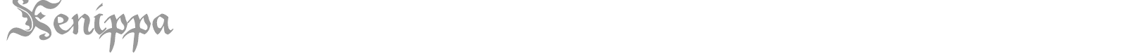 Xenippa font preview