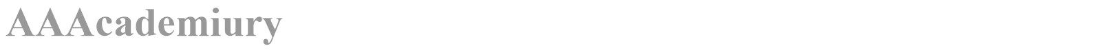 AAAcademiury font preview