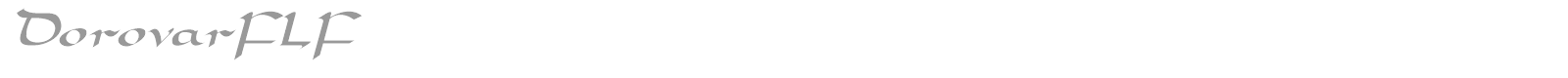 DorovarFLF font preview