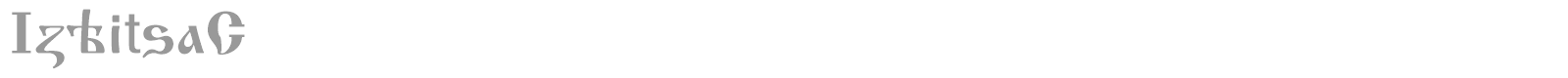IzhitsaC font preview