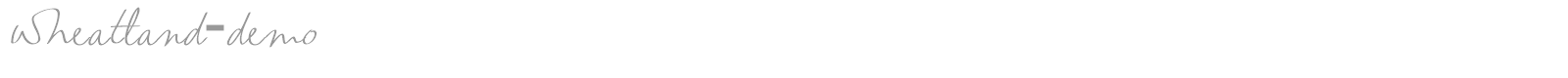Wheatland font preview
