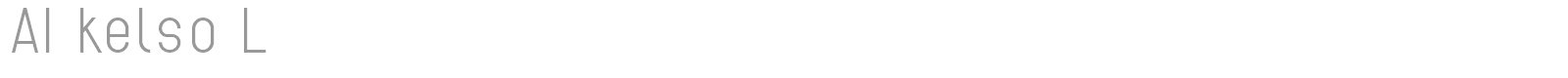 AI kelso L font preview