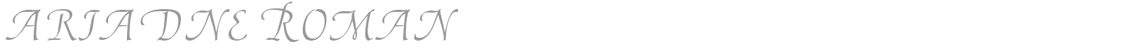 Ariadne Roman font preview
