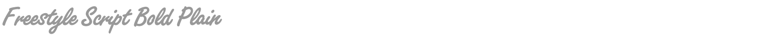 Freestyle Script Bold font preview