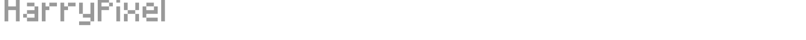 HarryPixel font preview